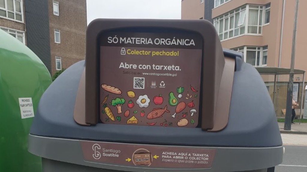 Santiago de Compostela, a benchmark in organic waste collection